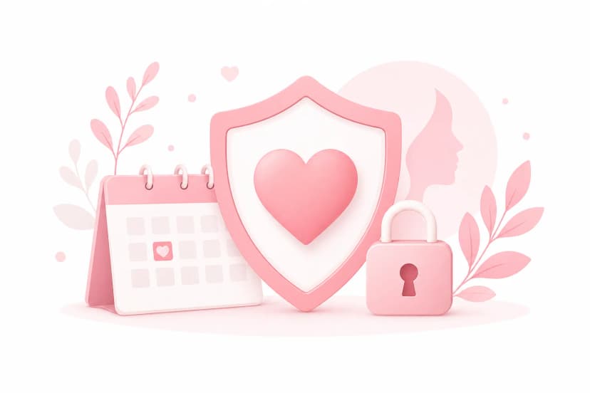 Ilustração de escudo representando proteção e privacidade de dados pessoais